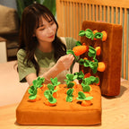 Vegetable Garden Carrot Plush Toy Ability Educational Plush Toys
