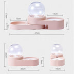 Pet Dog Bowls Cat Water Fountain Automatic Pet Feeder