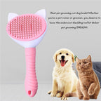 Pet Comb Cat Cleaning Supplies Self Cleaning Brush
