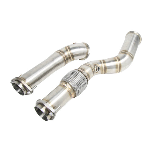 304 Stainless Steel Downpipe for 2021+ BMW G80 M3 G82 M4 S58 3.0T