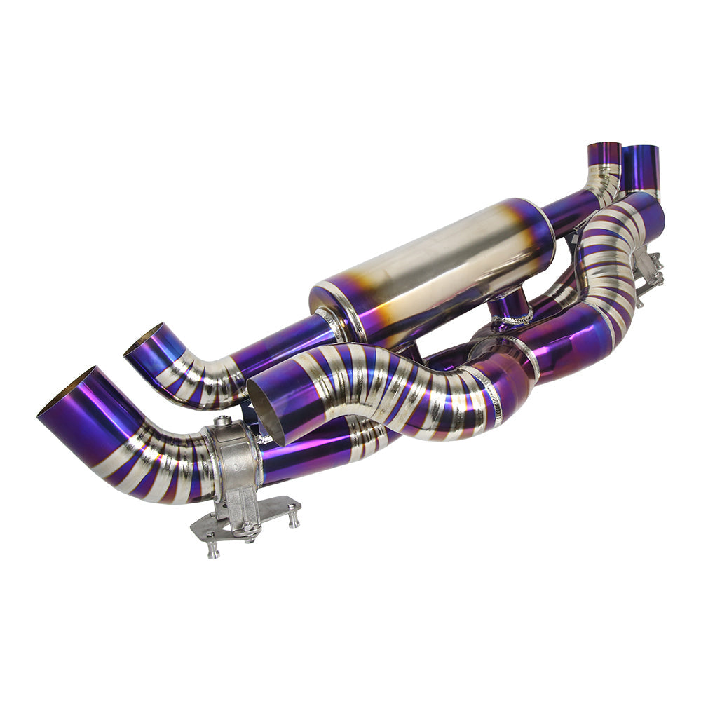 Titanium Valved Catback Exhaust System for 2019+ Porsche 911 992 Carrera S 4 4S Targa 4 4S 3.0TT