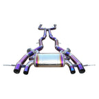 Titanium Cat-Back Exhaust System for 2021+ BMW G80 M3 G82 G83 M4 and 2022+ G81 M3