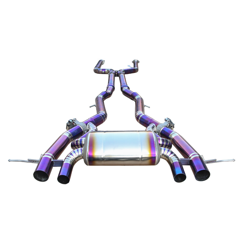 Titanium Cat-Back Exhaust System for 2021+ BMW G80 M3 G82 G83 M4 and 2022+ G81 M3
