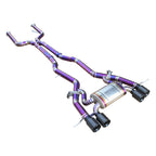Titanium Cat-Back Exhaust System for 2021+ BMW G80 M3 G82 G83 M4 and 2022+ G81 M3