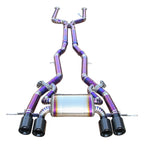 Titanium Cat-Back Exhaust System for 2021+ BMW G80 M3 G82 G83 M4 and 2022+ G81 M3