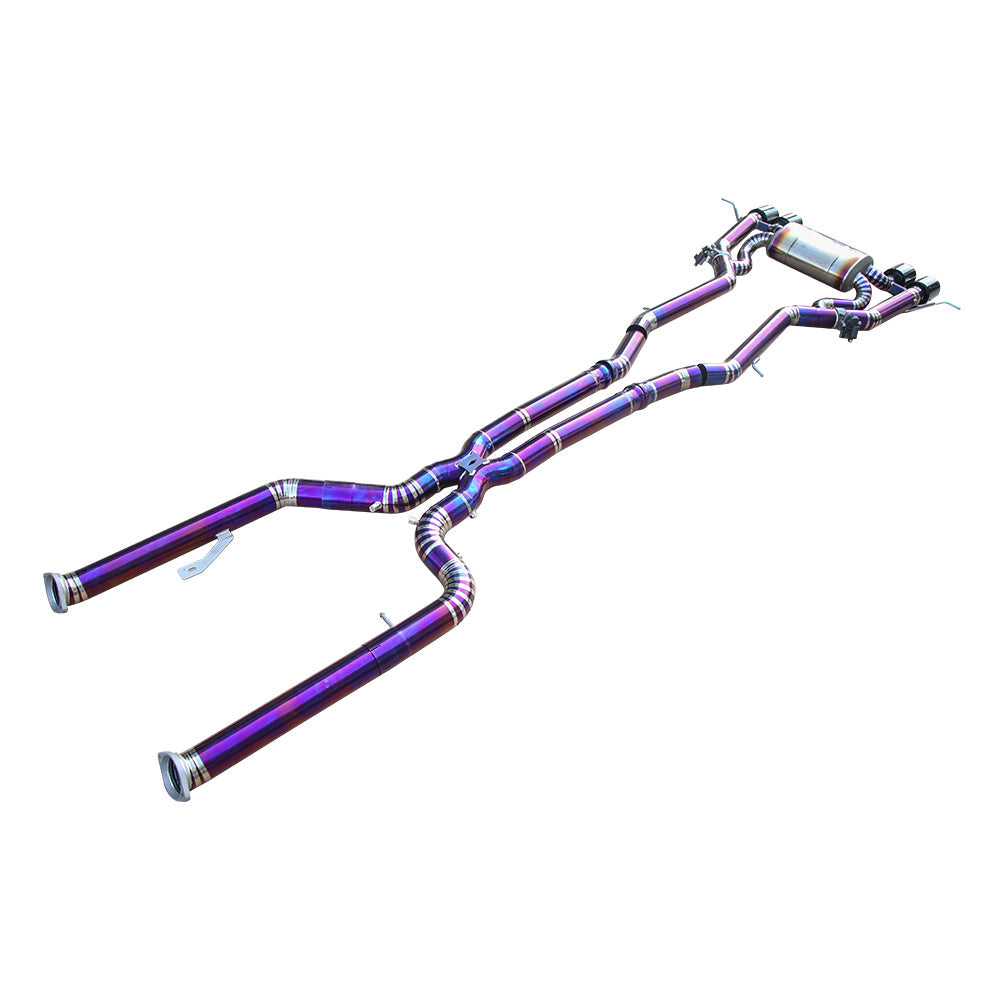 Titanium Cat-Back Exhaust System for 2021+ BMW G80 M3 G82 G83 M4 and 2022+ G81 M3