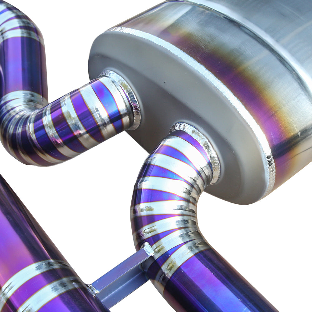 Titanium Cat-Back Exhaust System for 2021+ BMW G80 M3 G82 G83 M4 and 2022+ G81 M3