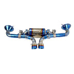 Titanium Valved Cat-Back Exhaust System for 2021+ Porsche 911 992 GT3 4.0L