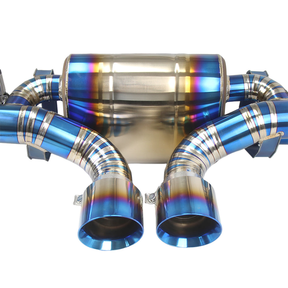 Titanium Valved Cat-Back Exhaust System for 2021+ Porsche 911 992 GT3 4.0L