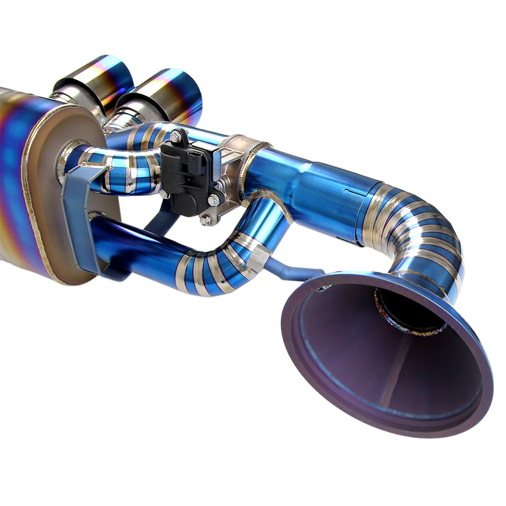 Titanium Valved Cat-Back Exhaust System for 2021+ Porsche 911 992 GT3 4.0L
